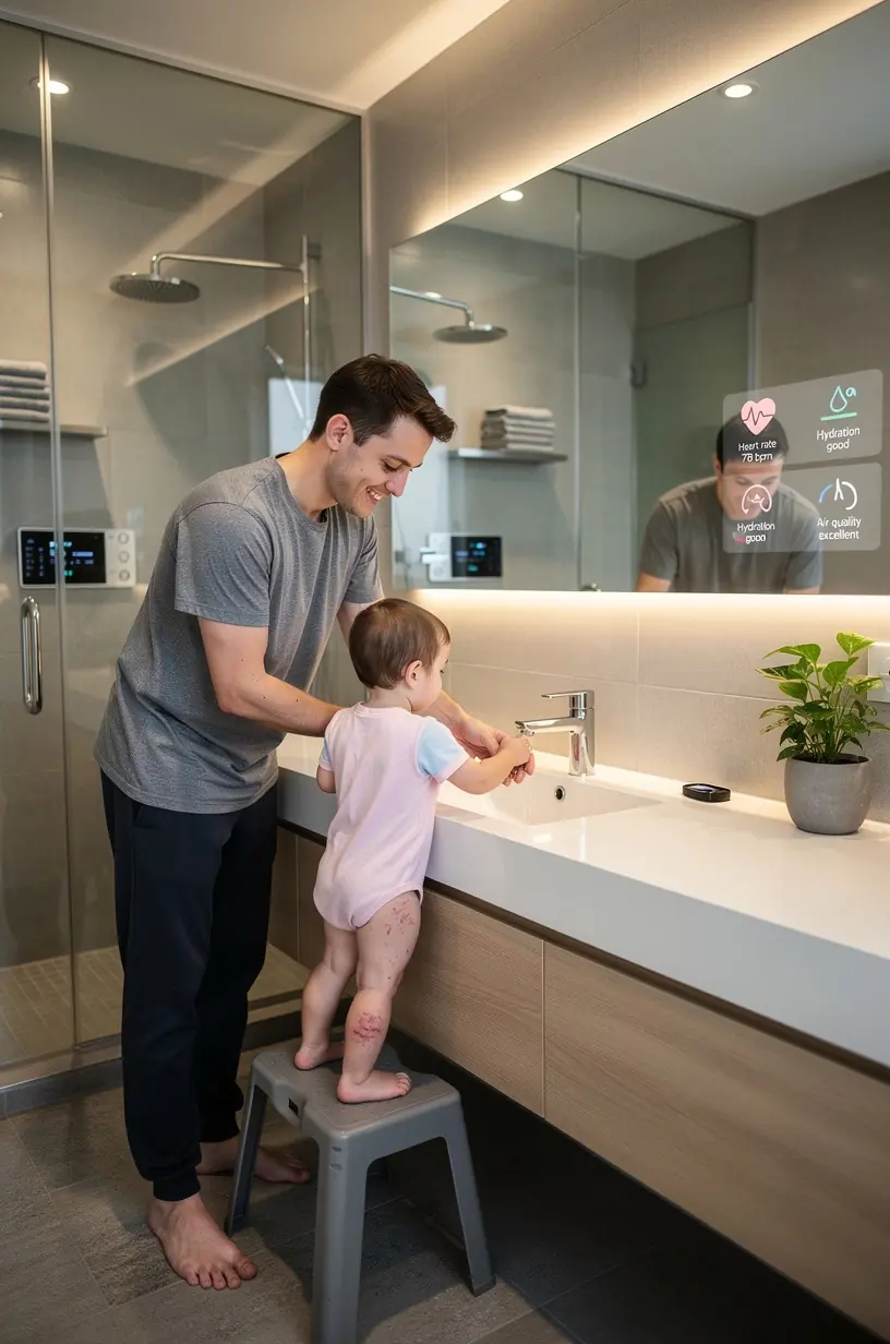 Smart lighting solutions enhancing modern living environments.